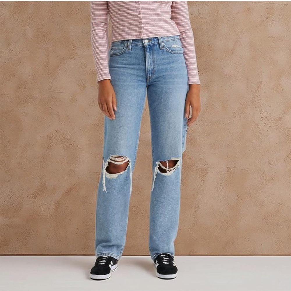 Levi's 94 Baggy Silvertab Distressed Jeans